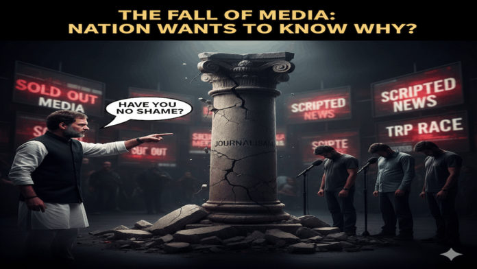 Media: ಪತ್ರಿಕೋದ್ಯಮದ 'ಆತ್ಮಹತ್ಯೆ'! ವಿಪಕ್ಷ ನಾಯಕನಿಂದ ಛೀ, ಥೂ; ಬೆತ್ತಲಾದ ಗುಲಾಮಗಿರಿಯ ಪತ್ರಕರ್ತರು