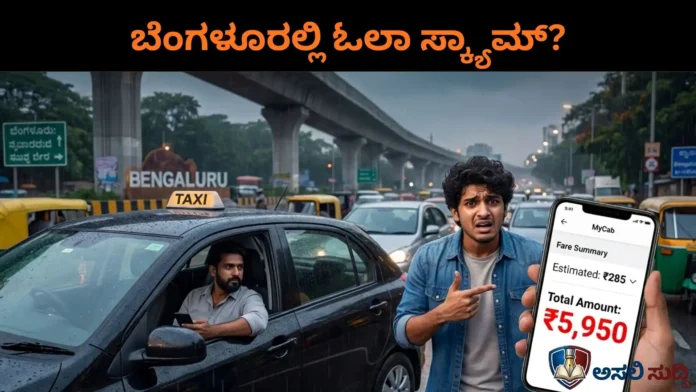 Bengaluru Ola ಗ್ರಾಹಕನಿಗೆ ಬಿಗ್ ಶಾಕ್: 285 ರೂ. ರೈಡ್‌ಗೆ 6 ಸಾವಿರ ರೂ. ಬಿಲ್! ನಿಮಗೂ ಹೀಗಾಗಬಹುದು ಎಚ್ಚರ!